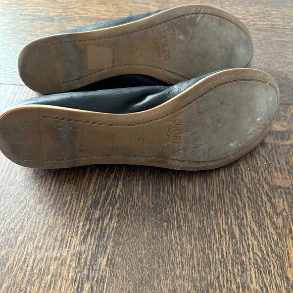 Jcrew Leather ballet flats - size 7.5 - Picture 5 of 5